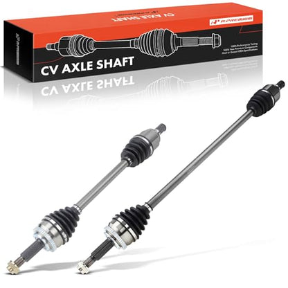 A-Premium Set of 2 Front CV Axle Shaft Assembly - style: Front Driver and Passenger Side