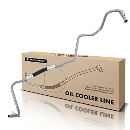 A-Premium Lower Automatic Transmission Oil Cooler Line Hose Assembly