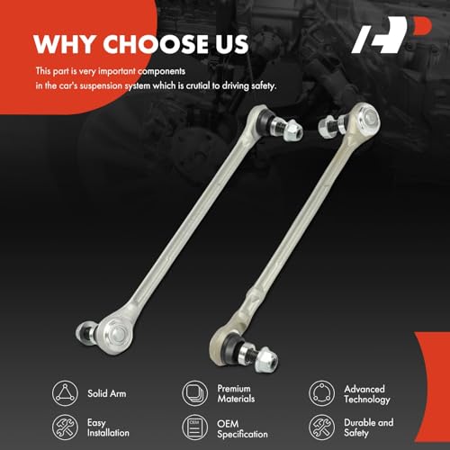 A-Premium Front Sway Bar Link Stabilizer Bar Link - Smooth Driving