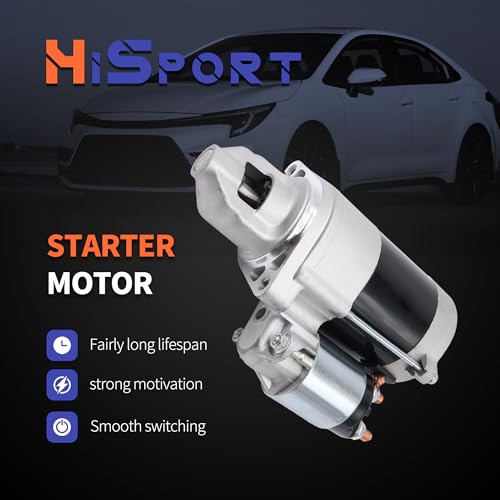 HiSport 21163-7023 Starter Motor for 18.5HP 20.5HP 22HP 23HP 23.5HP - color: 19169N