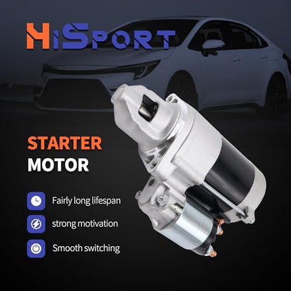 HiSport 21163-7023 Starter Motor for 18.5HP 20.5HP 22HP 23HP 23.5HP - color: 19169N