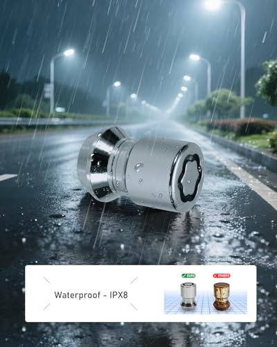 Wheel Locks Lug Nuts M12 x 1.50 Fit for‌ Ford Bronco 2021 2022 2023 2024 Hex Key Cone Seat Replace M2DZ-1A043-A - size: M12 x 1.50 Spherical Seat