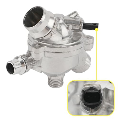 Tykick Aluminum Engine Coolant Thermostat Housing Assembly for BMW 128i 135i 325i 325xi 328i 328xi 330i 330xi 335i 335is 335xi 525i 525xi 528i 530i 530xi 535i 535xi X3 Z4 2006-2016 Replace 11537549476