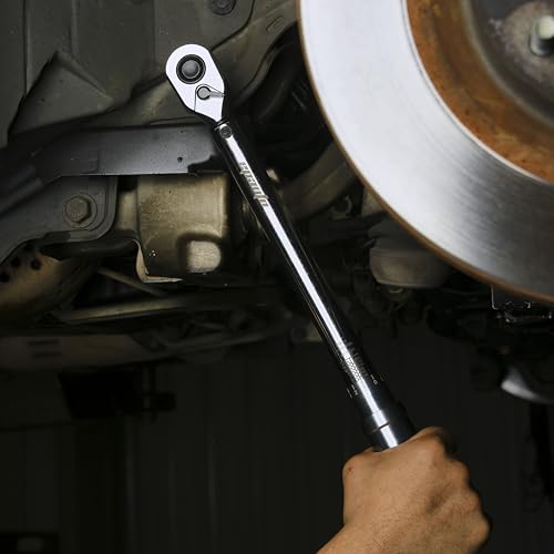 EPAuto 1/2-Inch Spring-Loaded Ring Locking Torque Wrench, 10~150 ft-lb - size: 1/2 Inch Drive (10-150 ft.-lb.) - Easy Lock Ring
