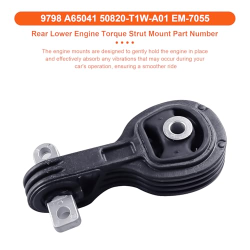 Engine Motor Mount ,Replacement for A65081 A65082 A65041 A65052 A65070 - size: CR-V 2.4L 15-16