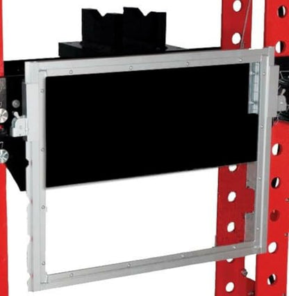 AFF 75 Ton Hydraulic Shop Press - Dual Air Motor, 7-Position Bed Height, Polycarbonate Shield - Super Duty (Multiple Capacities Available) - size: 75 Ton Capacity