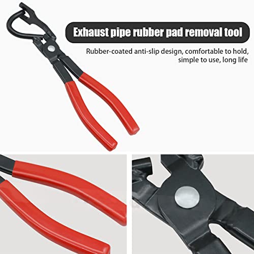 AUCELI Exhaust Hanger Removal Tool, Rubber Bracket and Exhaust Hanger Separation Hanger Removal Pliers, Muffler Hanger Removal Tool, Universal Vehicle Accessories for Car, SUV, Trunk