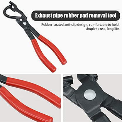 AUCELI Exhaust Hanger Removal Tool, Rubber Bracket and Exhaust Hanger Separation Hanger Removal Pliers, Muffler Hanger Removal Tool, Universal Vehicle Accessories for Car, SUV, Trunk