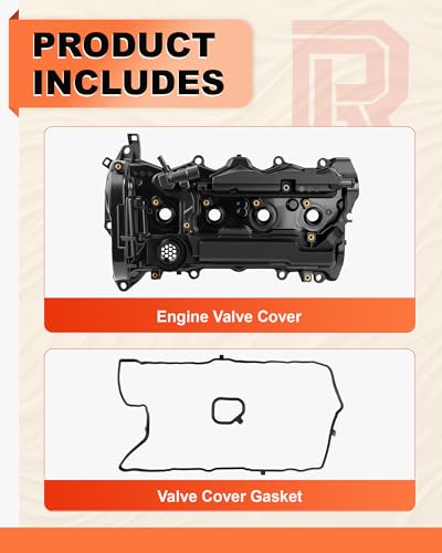 Engine Valve Cover kit with Gasket for select 2013-2019 Accord CR-V 2.4L - size: 12310-RDF-A01