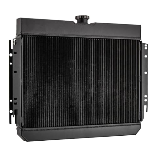 4 Core Radiators for Chevy Impala/Bel Air/El Camino/Chevelle/Caprice/Biscayne 1963 1964 1965 1966 1967 1968 Performance Racing Cooling Radiator Aluminum