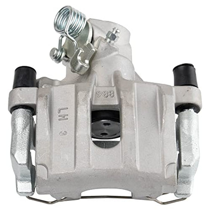 TRQ Rear Brake Caliper Set Zinc Coated Brackets Hardware - color: Replacement, size: CLA34786