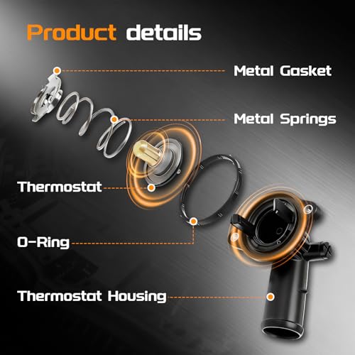 BRTEC 11537509227Engine Coolant Thermostat Housing for BMW - color: 11537509227