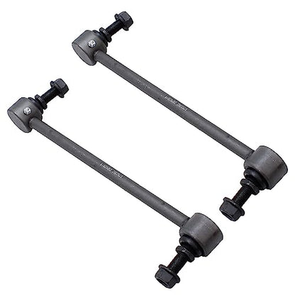 Detroit Axle - 12pc Front End Control Arms Kit for 2009-2020 Dodge Journey - size: 12CS47725/12PC