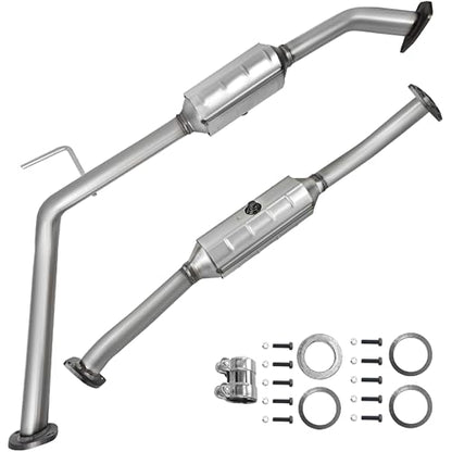 JT Catalytic Converter Compatible with Toyota Sequoia 2005 2006 2007 4.7L V8 2pcs (EPA Compliant) - size: for 2005-2007 Toyota Sequoia 4.7L SET