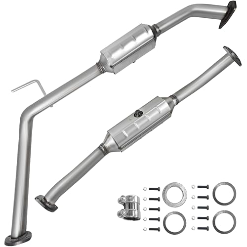 JT Catalytic Converter Compatible with Toyota Sequoia 2005 2006 2007 4.7L V8 2pcs (EPA Compliant) - size: for 2005-2007 Toyota Sequoia 4.7L SET
