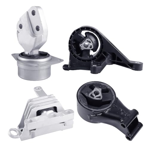 Engine Motor Mount Compatible with Buick Lacrosse 2012-2016 L4 2.4L,Buick Regal 2014-2015 L4 2.4L,Chevrolet Impala 2014 L4 2.4L,Replacement for A5537 A5501 A5711 A5502 - size: Buick Lacrosse 12-16 L4 2.4L