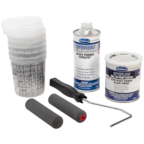 Optiflow Epoxy Primer Starter Kit Automotive Roll-On Paint Black