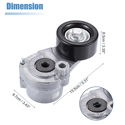 X AUTOHAUX Engine Belt Tensioner Pulley Assembly for Chevrolet Sonic 12-18