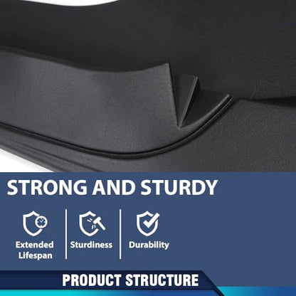 PIT66 Universal Front Rear Heavy Duty Molded Mud Flaps w/Hardware Set 2pc - size: Universal 2