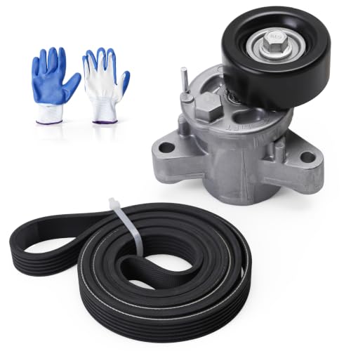 Serpentine Belt with Tensioner Kit #39370 APV3475 GTA1256 - size: 2012-2022 for Outlander Sport/RVR