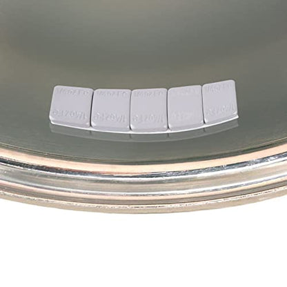 AAIN 2 Boxes, 1152pcs, 1/4oz, 0.25oz, Grey, Adhesive Stick on Wheel Weights - color: Grey, style: 1/4oz, 288oz