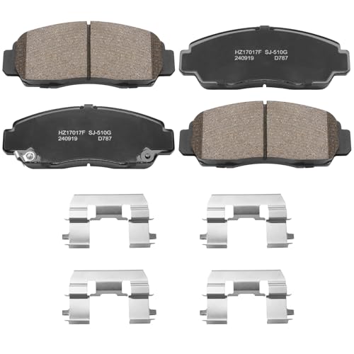 Ceramic Front Brake Pads for Honda Accord 2003-2011 - size: D787