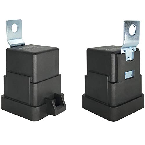 4-pin 40/30Amp 12V DC Waterproof Automotive Relay with Heavy-Duty Wire - size: 1 relay without diode