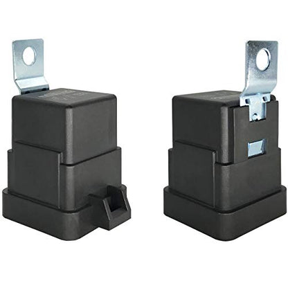 4-pin 40/30Amp 12V DC Waterproof Automotive Relay with Heavy-Duty Wire - size: 1 relay without diode