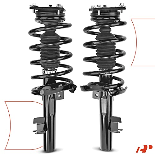 A-Premium Front Struts with Coil Spring Compatible with Mazda - style: Front Struts fit Mazda 5 2006-2010