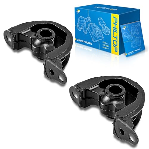PHILTOP Set of 2 Engine Mounts for 1992-1998 Honda Civic - size: for Honda Civic 1992-2000