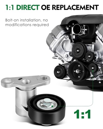 Belt Tensioner Pulley Assembly for:-Chevy Silverado 1500 Tahoe - size: 38159