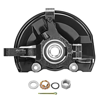 Detroit Axle - FWD 4pc Front Steering Knuckle Kit for Jeep Patriot Compass - size: 4QU48605/ Big strut kit
