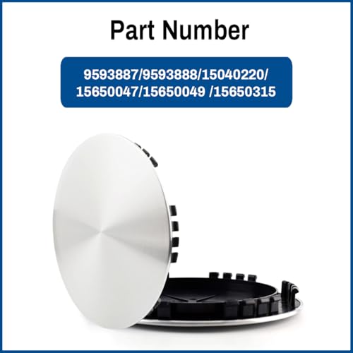 Wheel Center Caps for Chevy 16" Wheel Suburban 1500 Blazer Express Van Suburban Tahoe 1992-1999 Center Hubcaps, 9593887 9593888 15040220, 5 Spokes, 1 PC