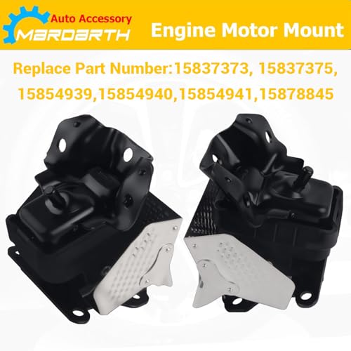 15854941 Engine Motor Mount Fits 2007-2014 Tahoe Silverado Suburban Sierra - size: 2 Pieces