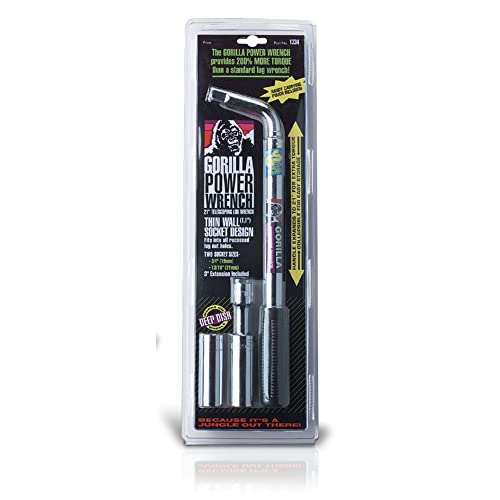 Gorilla Automotive 1334 Telescoping Power Wrench - size: Thin Wall Socket