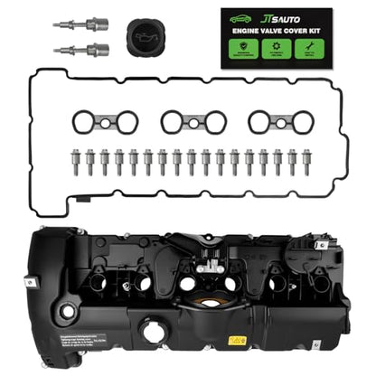 N52 Engine Valve Cover Kit for BMW X3 X5, Replaces OE# 11127552281 - size: 2007‑2013 BMW 328i & more