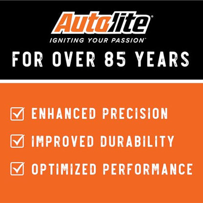 Autolite AR23-4PK High Performance Racing Resistor Spark Plug, Pack of 4