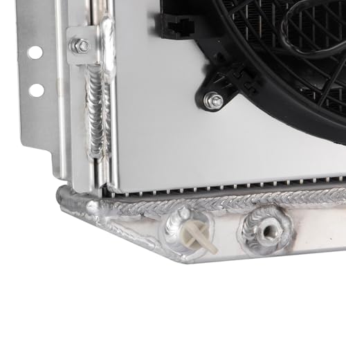 3 Row Radiator & Fan Shroud For Ford Mustang 64-66 Falcon 1960-65 - size: 3 Row Radiator+Shroud Fan