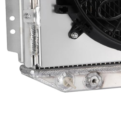 3 Row Radiator & Fan Shroud For Ford Mustang 64-66 Falcon 1960-65 - size: 3 Row Radiator+Shroud Fan