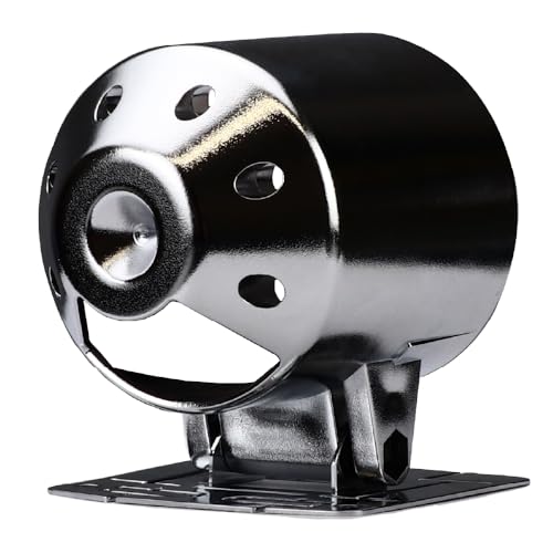 RACETECH 52mm Universal Single Gauge Mounting Cup & Stand – Chrome - color: Chrome, size: 52mm (2-1/16")