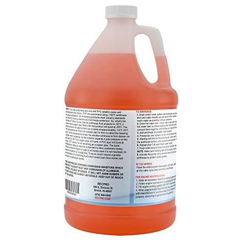 RecPro RV Antifreeze -50°F Protection Non-Toxic (4 Pack) - size: 4-Pack
