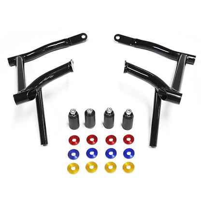 MZS Motorcycle Saddlebag Guard Crash Bars for HD Touring Models 2009-2025 - size: Touring Rear 2009-2025