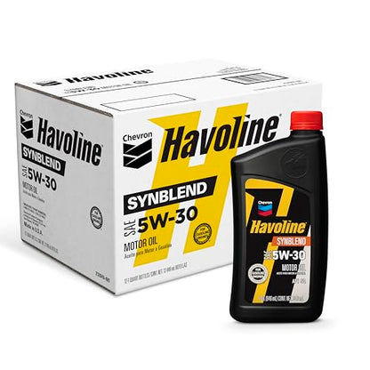 HAVOLINE (223394481-12PK 5W-30 Motor Oil - 1 qt. (Pack of 12) - size: 1 Quart (Pack of 12), style: 5W-30