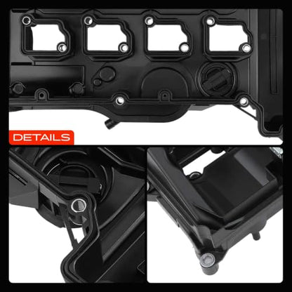 A-Premium Engine Valve Cover with Gasket & Cap