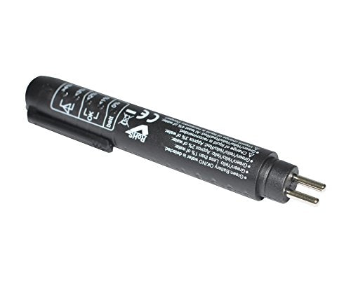 Brake Fluid Liquid Tester Pen with 5 LED Indicators, Calibrated For DOT3 DOT4 Brake Fluid