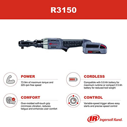 Ingersoll Rand R3150 1/2" Drive Air Ratchet Wrench - size: 1/2", style: Tool Only