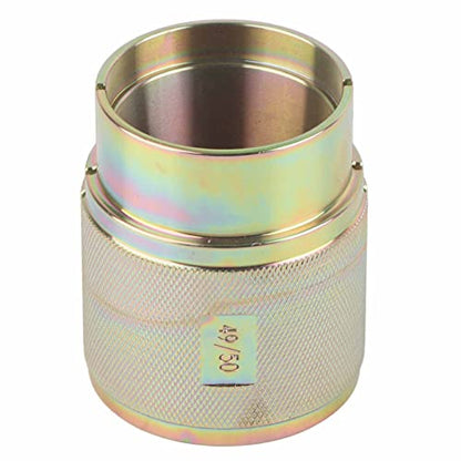 Motorcycle Fork Oil Driver Tool, Universal Carbon Steel, 49/50mm, for Conventional Inverted Forks - size: 49/50mm