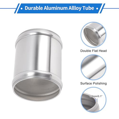 2.5" OD 0° 6063 Aluminum Alloy Tube Intercooler Pipe 3" Length - size: 2.5"OD 3"Length