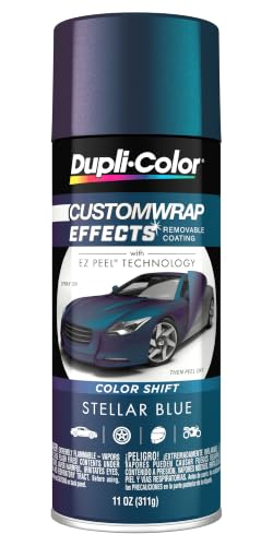 Dupli-Color Custom Wrap Removable Coatings, Stellar Blue, 11 oz