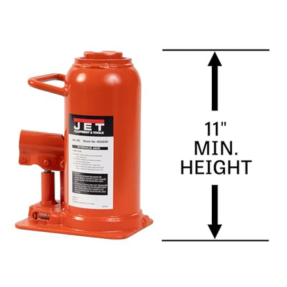 JET 35-Ton Hydraulic Bottle Jack w/ Handle (JHJ-35) - size: 35 Ton